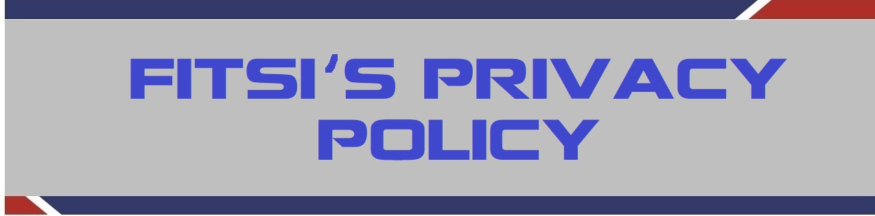 FITSI's Privacy Policy Banner